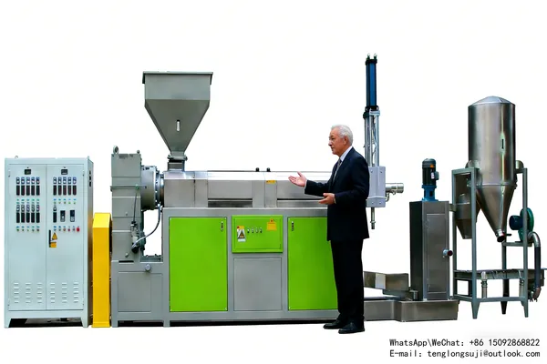 Myanmar Mandalay, Waste Plastic Woven Bags, Low-Noise Plastic Granulator Success Case