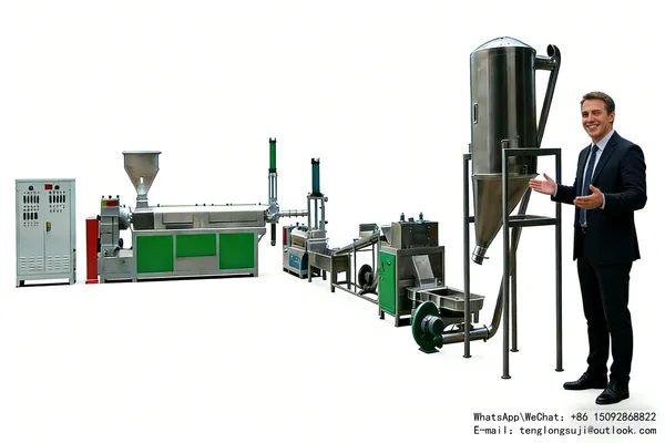 Philippines Manila, PET Bottle Waste Plastic Granulator, High-Purity Successful Case