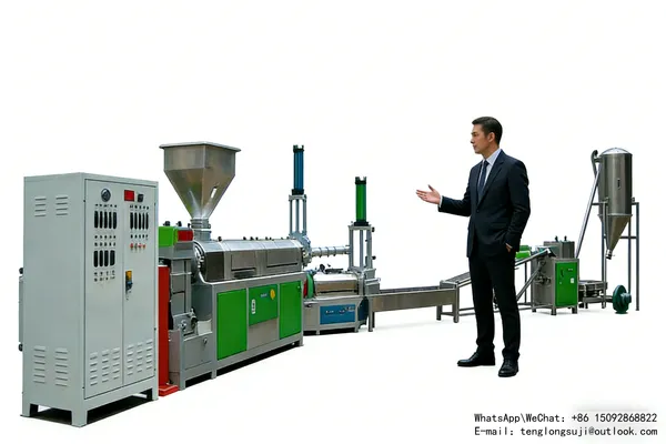 Sri Lanka Trincomalee, Port & Fishing Waste, Full-Automatic Plastic Recycling Machine Success Case