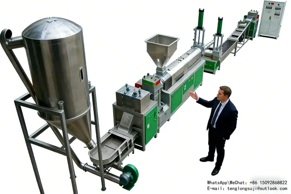 Sri Lanka Trincomalee, Fishing Plastic Waste, High-Capacity Plastic granulator Success Case