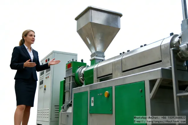 Sri Lanka Galle, Tourism Plastic Waste, Anti-Clogging Plastic granulator Success Case