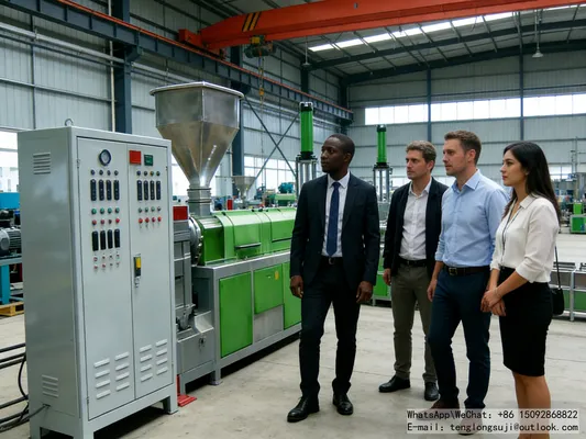 Bangkok, Thailand – HDPE Hard Plastic Plastic Recycling Machine Success Case