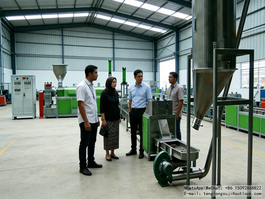 Turkey Bursa, Automotive Plastic Waste, High-Precision Plastic Recycling Machine Success Case