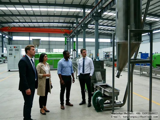 Turkey Ankara, Industrial Plastic Waste, Full-Automatic Plastic Recycling Machine Success Case