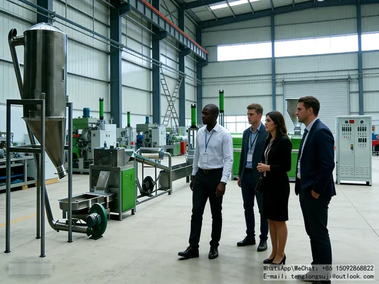 Vietnam Binh Duong, Food Packaging Plastic Waste Eco-Friendly Plastic Recycling Machine Successful Case