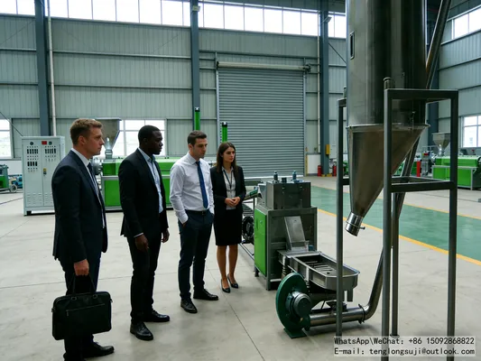 India Delhi, Commercial & Municipal Waste, Full-Automatic Eco-Friendly Plastic Recycling Machine Success Case