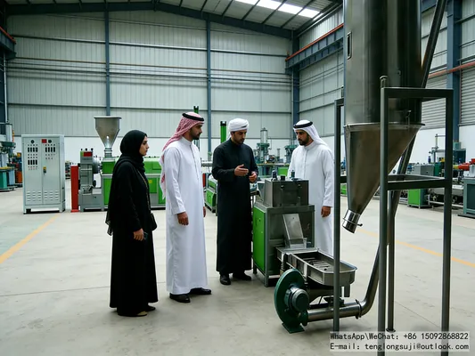 India Ahmedabad, Agri & Industrial Waste Plastics, High-Capacity Plastic Recycling Machine Success Case