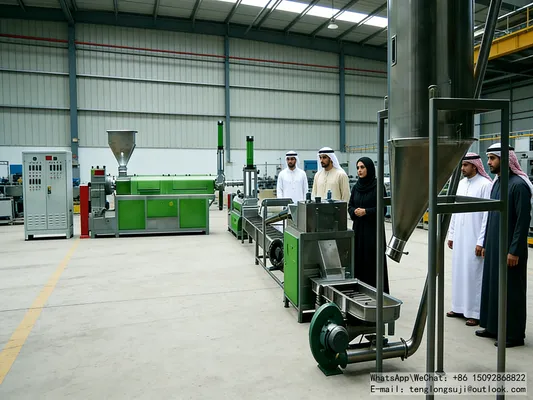 Pathum Thani, Thailand – Industrial Plastic Waste Plastic Recycling Machine Success Case