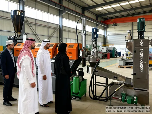 PVC recycling machine