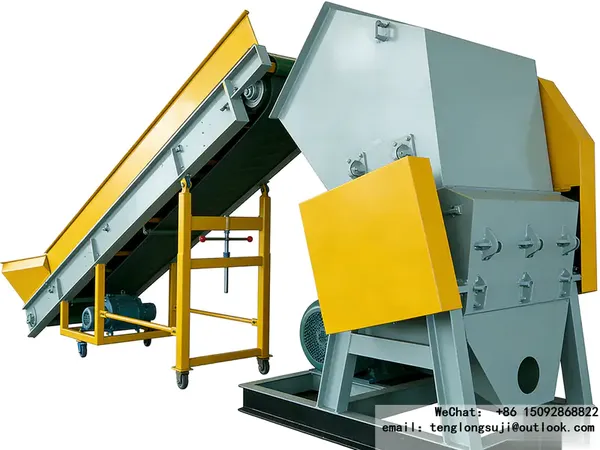 Serie TL de Trituradoras de Plástico Tenlong: Opción Profesional para la Trituración Eficiente de Plásticos Rígidos HDPE/PP