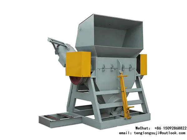 Trituradora de Botellas de Plástico Modelo 600 | Versión Comercial Mediana, Rodillo de Alimentación Forzada, Capacidad de Producción 500-800kg/h
