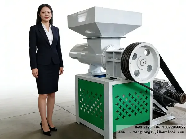 Máquina granuladora de EPS 180 de alta configuración y alta producción – Equipo especializado en regeneración de espuma para bloques fundidos y bloques prensados en frío