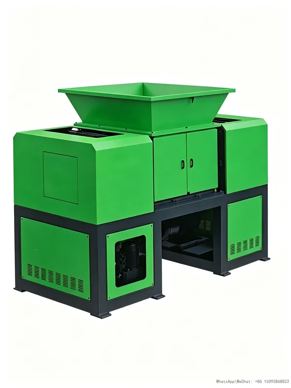 Trituradora de doble rodillo especial para película TL – Equipo triturador anti‑enredo para bolsas toneladas, bolsas tejidas y materiales blandos de papel residual