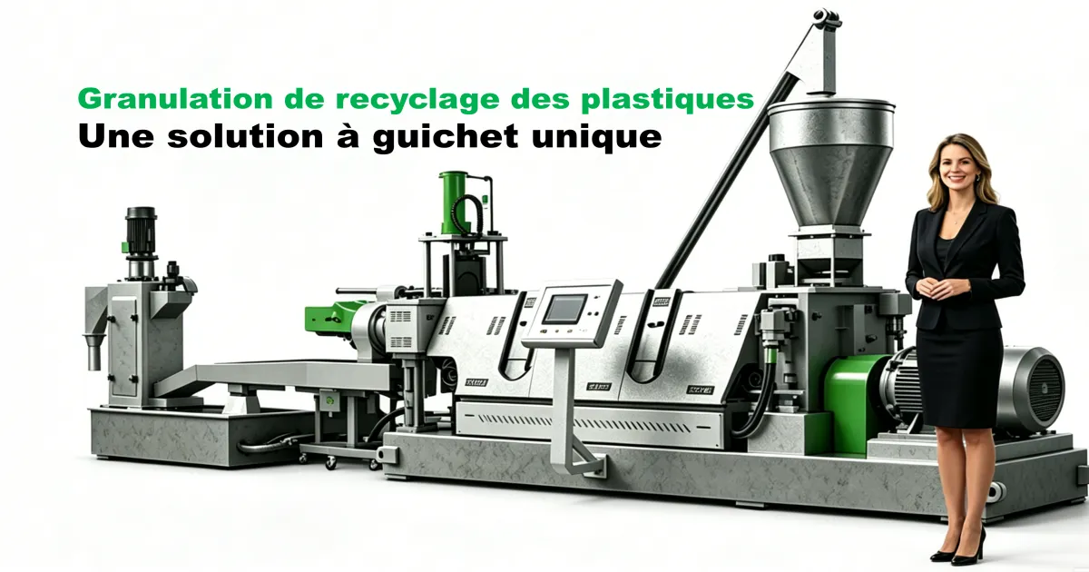 Granulateur de plastique | Machine de recyclage de plastique Machine de recyclage de plastique - Granulateur de plastique et Ligne de granulation