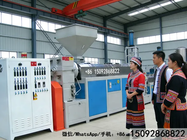 Machine de recyclage PVC haut rendement automatique pour marché européen certifiée CE, modèle PVC-EU-1200 Machine de recyclage PVC haut rendement automatique pour marché européen certifiée CE, modèle PVC-EU-1200