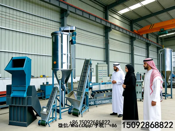 Machine de recyclage PVC économe en énergie destinée aux marchés d’Asie du Sud-Est, modèle PVC-SEA-1500 Machine de recyclage PVC économe en énergie destinée aux marchés d’Asie du Sud-Est, modèle PVC-SEA-1500