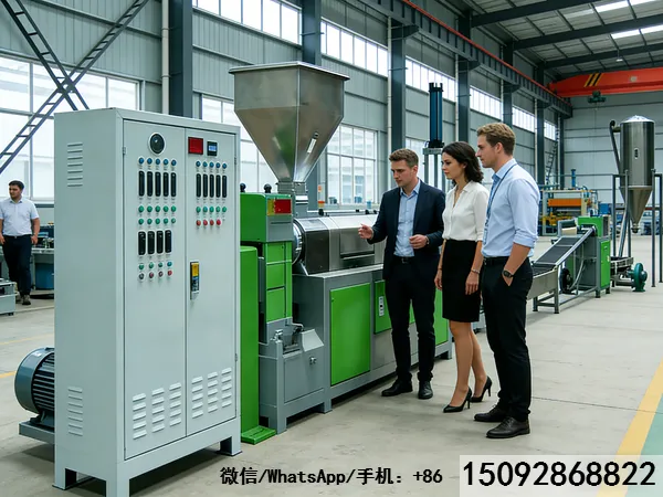 Broyeur de recyclage de déchets post-industriels – Machine compacte à haute vitesse pour PME (100‑300 kg/h) Broyeur de recyclage de déchets post-industriels – Machine compacte à haute vitesse pour PME (100‑300 kg/h)