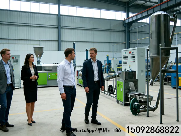 Ligne de machine de recyclage de films agricoles AF-500 : Traitement polyvalent PE/PP/PO et fonctionnement mobile Ligne de machine de recyclage de films agricoles AF-500 : Traitement polyvalent PE/PP/PO et fonctionnement mobile