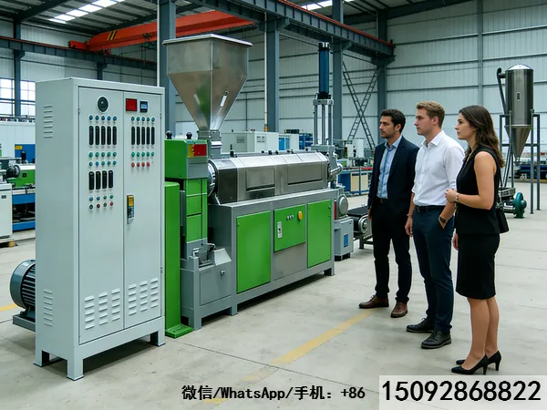 Ligne de recyclage de plastique en balles BP-1000 : Traitement industriel et tri automatisé