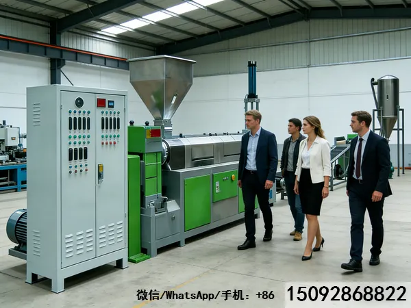 Ligne de granulateur de sac tonne type 125 : Haute efficacité, résistance à l’usure et conformité aux normes