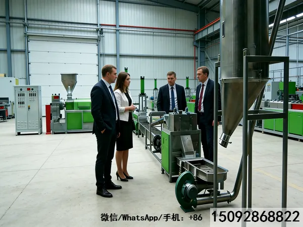 Granulateur pour sacs tissés type 320 : haute production, stable et résistant, conforme aux normes