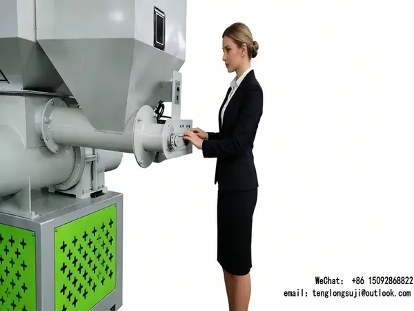 Machine de recyclage plastique