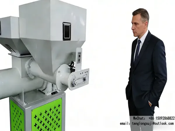 Machine de recyclage plastique