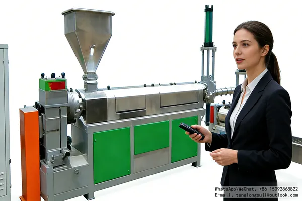 plastic pelletizing machine