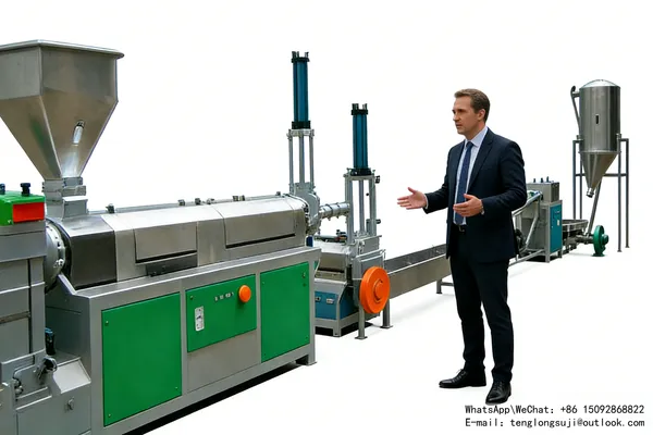 plastic pelletizing machine