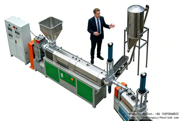 plastic pelletizing machine