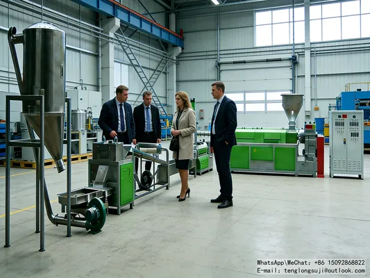 Tenglong plastic pelletizing machine : Integrated Solution for Plastic Recycling and Granulation