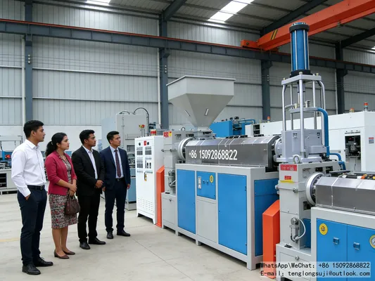 High-Capacity PS Granulator (PSG-1200) – Heavy-Duty Pelletizing Machine for Industrial PS Waste Recycling with Low Energy Consumption