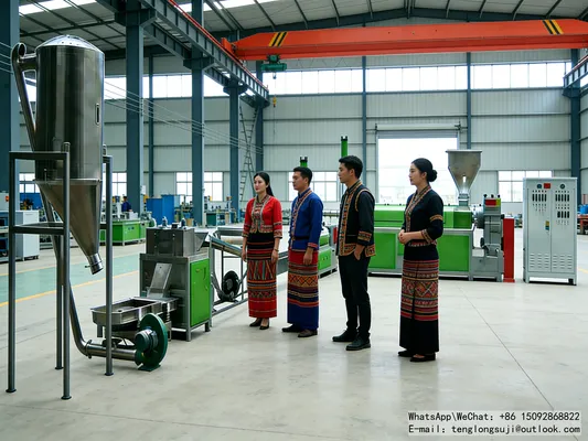 plastic pelletizing machine