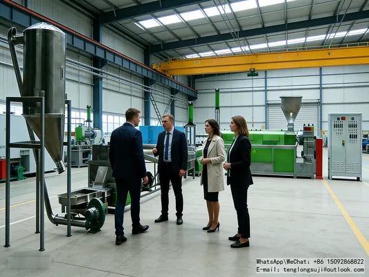 Plastic Recycling Machine – Mobile Plastic Shredder & Granulator, Portable for On-Site Waste Plastic Disposal