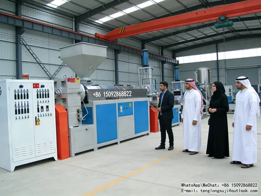 Woven Bag Granulator – Dual Stage High-Efficiency Pelletizer – 850-1600 kg/h Output for Industrial Recycling