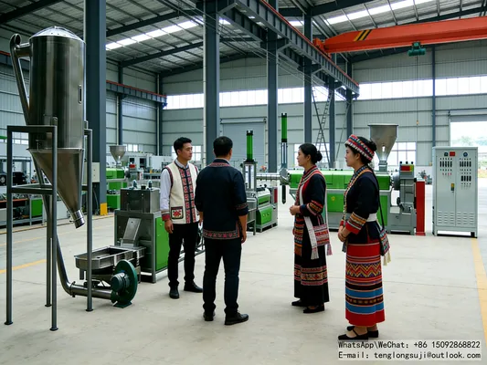 250-Type Main Unit plastic pelletizing machine   | High-Wear-Resistant Low-Noise Plastic Recycling Granulation Equipment