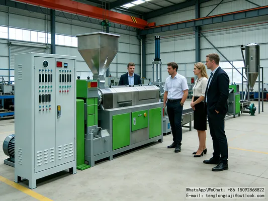 PET Granulator (PETR-200) – Portable PET Recycling Machine with Manual & Automated Dual Operation for Small Workshops