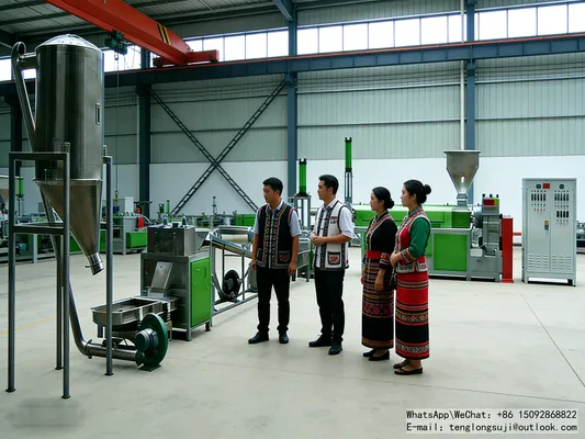 plastic pelletizing machine