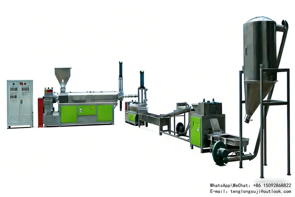 Twin-Stage PP Recycling Pelletizing Line for American Industrial-Scale Recyclers: Maximize Output & Regrind Quality