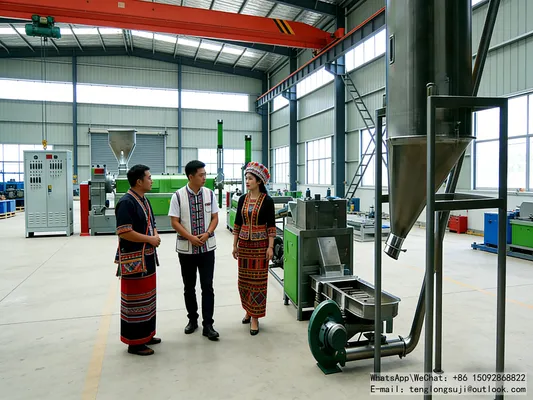 plastic pelletizing machine