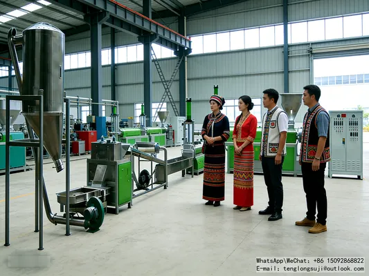 Twin-Screw Pelletizing Line