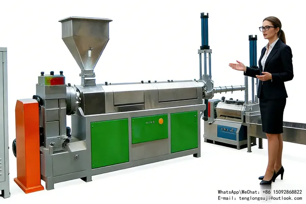 plastic pelletizing machine