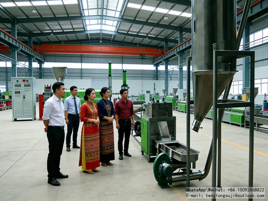 125 Type PE Granulator – High Efficiency, Energy Saving, Compliance & Wear Resistance, Focus on PE Waste Plastic Recycling Granulation