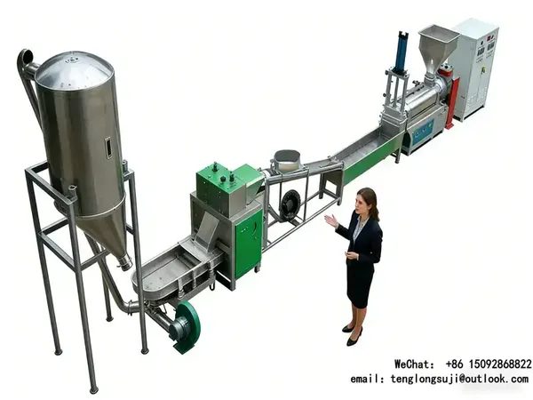 plastic pelletizing machine