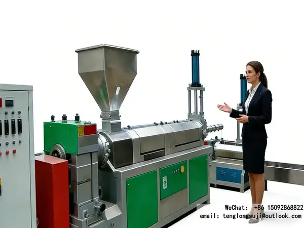 Sri Lanka Galle, Tourism Plastic Waste, Anti-Clogging plastic pelletizing machine Success Case
