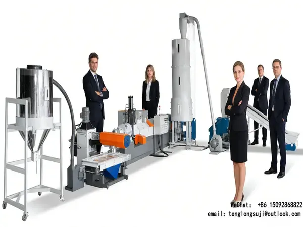 Gujarat, India: Textile Plastic Waste Integrated Plastic Recycling Machine Success Case