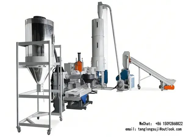 Philippines Valenzuela, Food Packaging Plastic Waste Plastic Recycling Machine, Eco-Friendly Successful Case