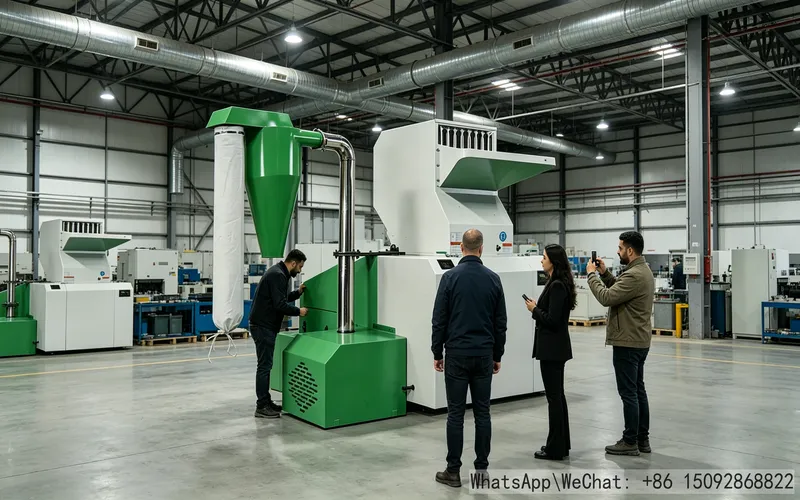 TL Silent Central Crusher, Low-Noise Injection Molding Central Material Recycling Plastic Shredder