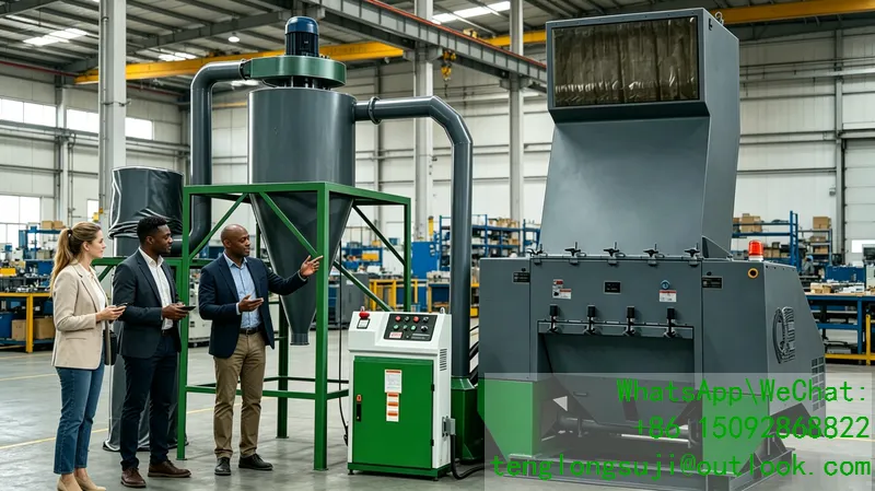 TL Four-Shaft Shredder – Industrial Heavy-duty Universal Shear Shredding Equipment for Solid Waste, Metal and Plastic