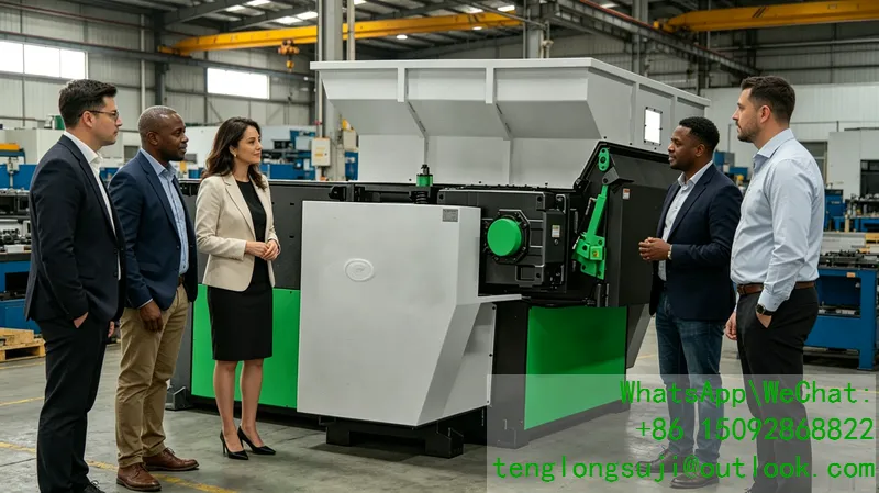 double shaft shredder